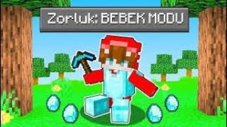 Minecraft Ama Bebek Zorluk Seviyesi [upl. by Aissirac]