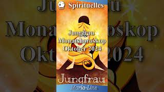 Jungfrau SPIRITUALITÄT ✨ Horoskop Oktober 2024 [upl. by Limemann]