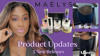 UPDATE Routine with Maëlys Cosmetics Before amp after Photos maelys cosmetics [upl. by Atsyrt]