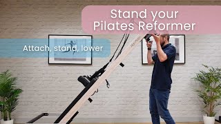 How to safely stand your Pilates Reformer [upl. by Aramoj]