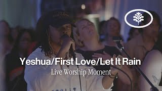 YeshuaFirst LoveLet It Rain Live Worship Moment by Evergreen LA [upl. by Keverian]