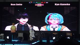 Nijigen Expo Day 1 Featured VTuber Kyo Kaneko amp Ren Zotto in Meet and Greet  Nijisanji En  Part 2 [upl. by Cornel]