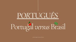 Diferenças entre Português de Portugal e do Brasil [upl. by Curhan]