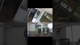 Hikvision 4MP ip colour with audio cctv camera clarity [upl. by Ilojne13]