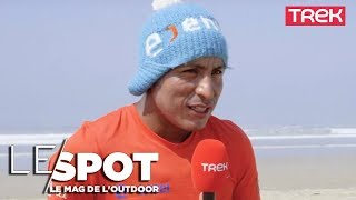 LE SPOT  Rencontre avec le traileur Remigio Huaman Quespe sur le Marathon des Sables  Trek TV [upl. by Wyck]