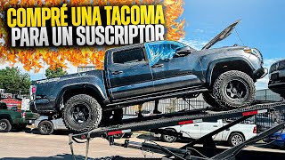 COMPRE UNA TACOMA DE LA SUBASTA EN ESTAS CONDICIONES ME LLEGO [upl. by Odlaw675]