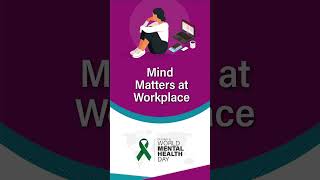 World Mental Health Day Mental Health at Workplace Lifestyle HOW TO STAY POSITIVE [upl. by Aiciruam]