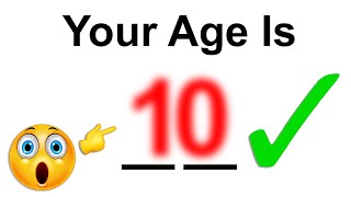 THIS VIDEO WILL GUESS YOUR AGE [upl. by Nhoj]