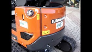 MINIESCAVATORE EUROCOMACH ES 18 ZT  NUOVO DA GIORDANO CAIRO [upl. by Leoni375]