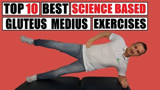 10 BEST Gluteus Medius Exercises  Science Based [upl. by Wooster425]