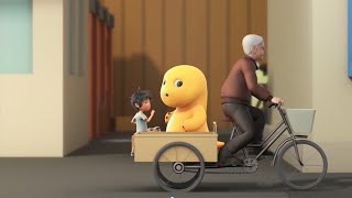 Naloong 奶龙 Cute yellow Dino【The old guy is so bad】 [upl. by Nylanna382]