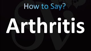 How to Pronounce Arthritis Correctly [upl. by Llehcal]