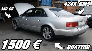 Hemos comprado un Audi S8 de 340 cv por 1500€ 🤯 ¿Cómo va cada proyecto Planes 2020  RPMlog 143 [upl. by Fradin]