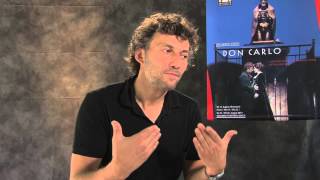 Jonas Kaufmann recounts Don Carlos Salzburg Festival 2013 [upl. by Illib]