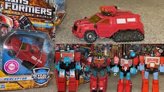 Transformers reveal the shield perceptor review RTS generations G1 studio series chug collection [upl. by Sokram]