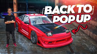 Wajah Baru Silvia Jadijadian 180SX GP Sports Body Kit‼️ [upl. by Notslar66]