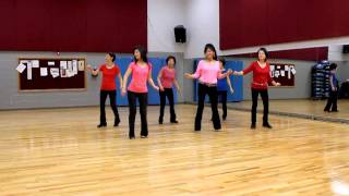 Loving You In Mexico  Line Dance Dance amp Teach in English amp 中文 [upl. by Yacano]