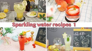 How to make sparkling water  Fruit Sparkling Water Series Season 1 [upl. by Kcirrag948]