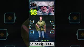 Star Wars Galaxy of Heroes  Galactic Legend Leia Organa Unlock swgoh starwars galaxyofheroes [upl. by Einhoj]