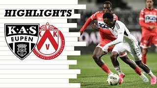 Highlights Matchday 16  KAS Eupen vs KV Kortrijk [upl. by Lovett]