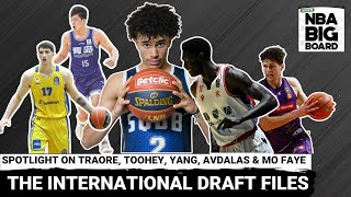 International Draft Files Traores Flashes Avdalass upside Yangs draft range amp Mo Faye rising [upl. by Georgetta]