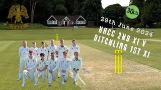 Haywards Heath CC 2nd XI v Ditchling CC 1st XI [upl. by Aicineohp]