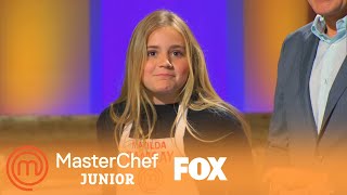 Matilda Ramsay Introduces The Next Challenge  Season 3 Ep 5  MASTERCHEF JUNIOR [upl. by Yclek]