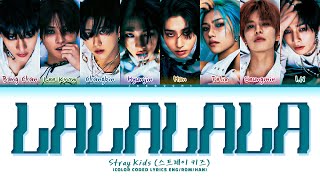 Stray Kids 락 樂 LALALALA Lyrics Color Coded Lyrics [upl. by Wivina]