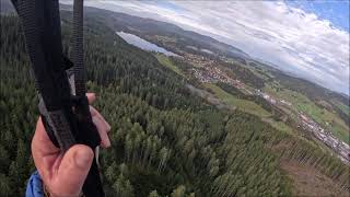 Gleitschirmflug zum Titisee [upl. by Silda]