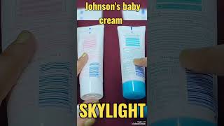 Which is the best Johnsons baby cream For your BabySKYLIGHT shortvideo viral short babycream [upl. by Ticon913]