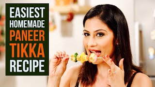 Paneer Tikka Recipe I पनीर टिकका I Restaurant Style Paneer Tikka I Chef Meghna I Meghnas Food Magic [upl. by Aifos702]