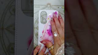 ✨Decorating Phone case 🌸Name 043 ASMR shorts phonecase asmr decoration scrapbookingideas [upl. by Ardnuaek346]