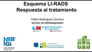 Esquema LIRADS de respuesta al tratamiento [upl. by Orabelle345]