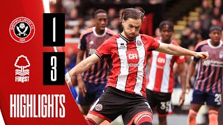 Sheffield United 13 Nottingham Forest  Premier League highlights [upl. by Prem]