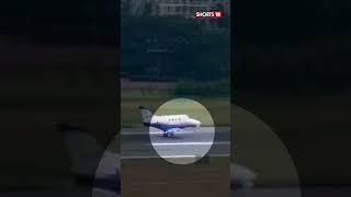 Bengaluru News  Aircraft Makes Emergency Landing At Bengalurus HAL Airport  WATCH  shorts [upl. by Muir]