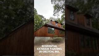 Residential Exterior Painting in Groton MA [upl. by Bridwell]