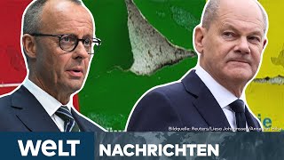 AMPELAUS Merz spricht Klartext mit Scholz Vertrauensfrage sofort sonst keine Kooperation STREAM [upl. by Neerhtak]