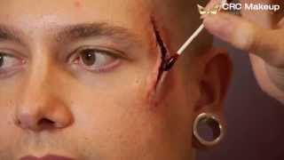 Easy Special Effects Wound tutorial  CRC Makeup [upl. by Alaehs]