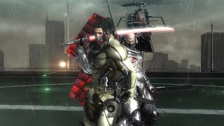 Metal Gear Rising Revengeance Raiden Vs Sundowner amp Sam [upl. by Nimrac]