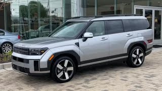 2024 Santa Fe Limited AWD in Shimmering Silver Gray interior Walk around inside amp Out Video [upl. by Ennovihc24]