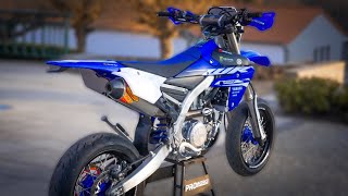 Yamaha WR450F Supermotard [upl. by Ahsieyt]