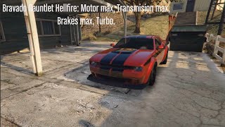 POV Bravado Gauntlet Hellfire  GTA 5 Online [upl. by Enilegna]