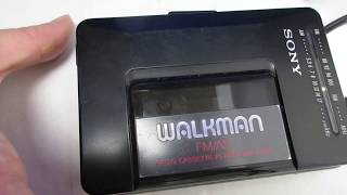 Sony Walkman FmAm Radio Cassette Player WMF2015 [upl. by Gluck]