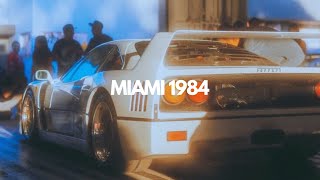 Its 1984 and youre cruising in Miami [upl. by Skees]