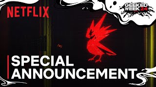 Netflix x CDPR x Cyberpunk  Special Announcement  Netflix Anime [upl. by Casmey]