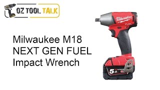 Milwaukee Impact Wrench review  M18 NEXT GEN FUEL [upl. by Cnahc]