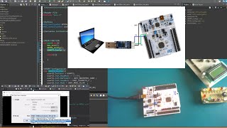 6 STM32 USART Serial Comms ST Virtual Serial Port Part 2 [upl. by Vardon]