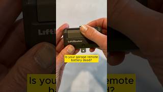 CHANGE THE BATTERY IN LiftMaster GARAGE DOOR OPENER REMOTE  CR2032 Battery Replacement [upl. by Alten460]