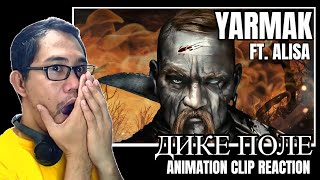 YARMAK FT ALISA  ДИКЕ ПОЛЕANIMATION CLIP REACTION [upl. by Navis]