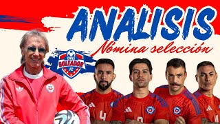 📝 ANÁLISIS NOMINA SELECCIÓN CHILENA 📝 [upl. by Rubie]